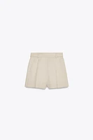 PLEATED BERMUDA SHORTS ZW COLLECTION