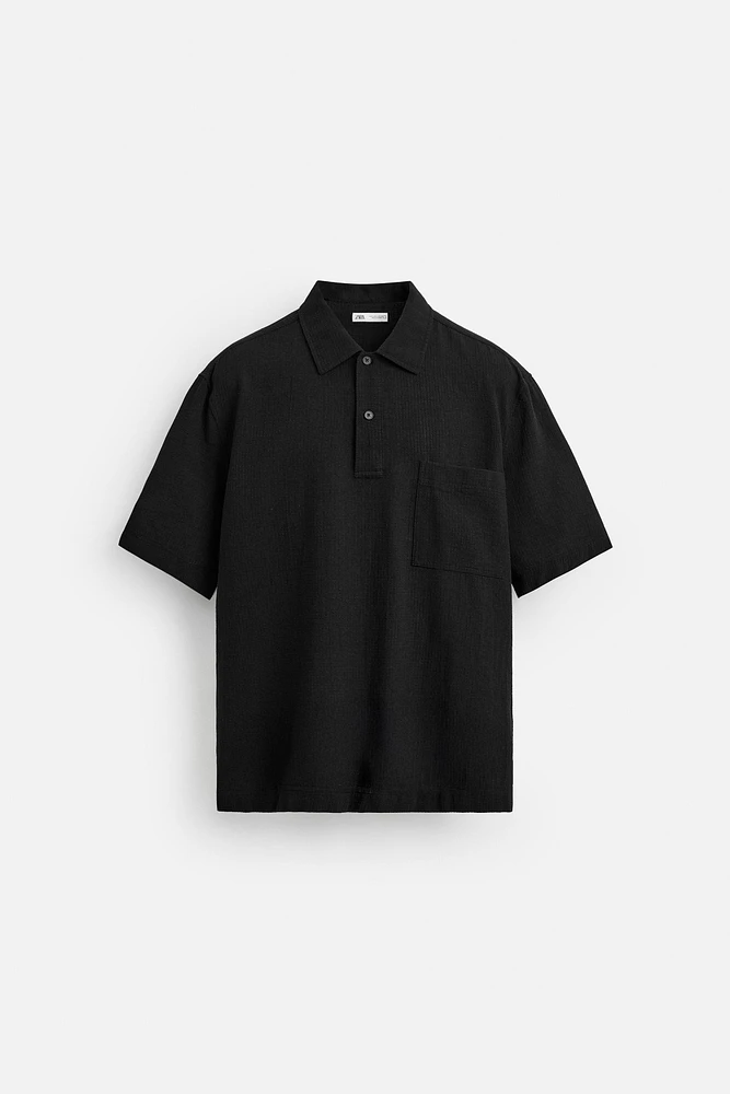 JACQUARD CHECK POLO SHIRT