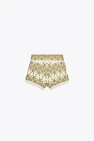 BERMUDA BRODERIES MIROIRS