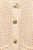 CHUNKY KNIT CARDIGAN