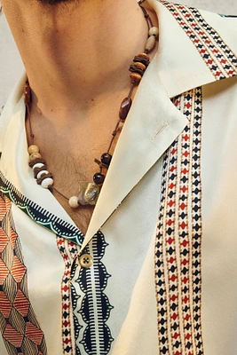 LIMITED EDITION BEADED CORD NECKLACE