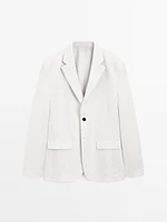 Veste de costume 100 % lin