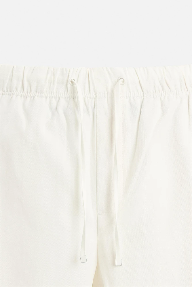 PANTALON RELAXED FIT COTON - LIN