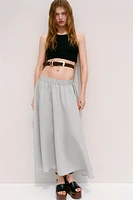 JUPE MIDI FLUIDE VOLUME