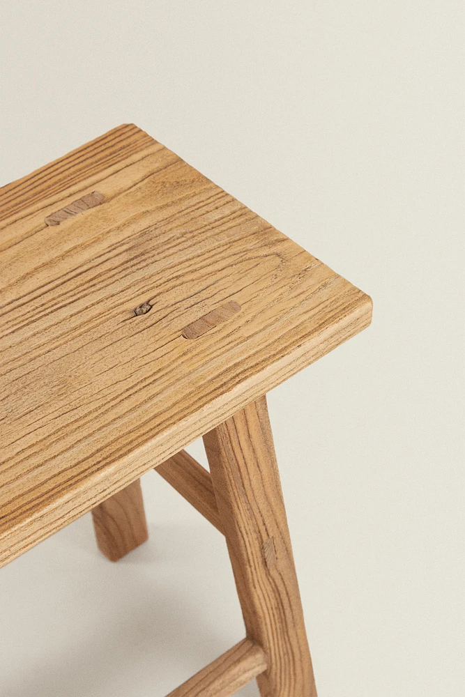 ELM WOOD BENCH