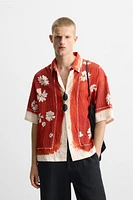 FLORAL PRINT SHIRT