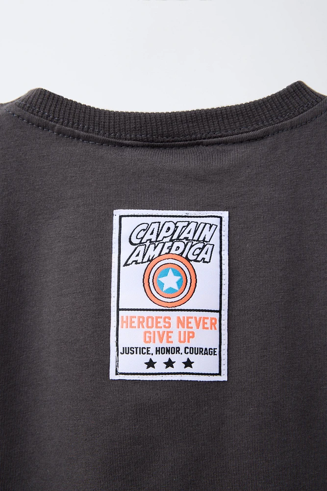 T-SHIRT IMPRIMÉ CAPTAIN AMERICA © MARVEL