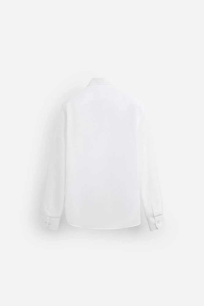 CHEMISE EN COTON ET LIN