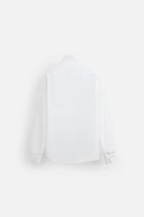CHEMISE EN COTON ET LIN