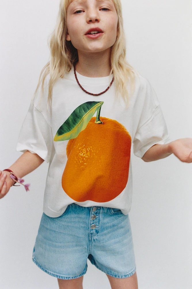 FRUIT PRINT T-SHIRT