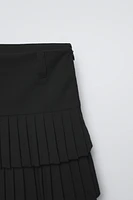 BOX PLEAT SKORT