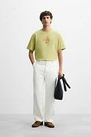 T-SHIRT TEXTE BRODÉ