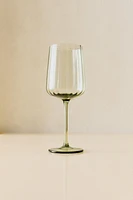 VERRE À VIN RECYCLABLE LIGNES