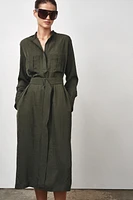 ROBE MI-LONGUE CEINTURE ZW COLLECTION