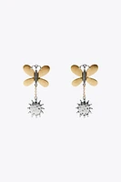 BUTTERFLY CONTRAST EARRINGS