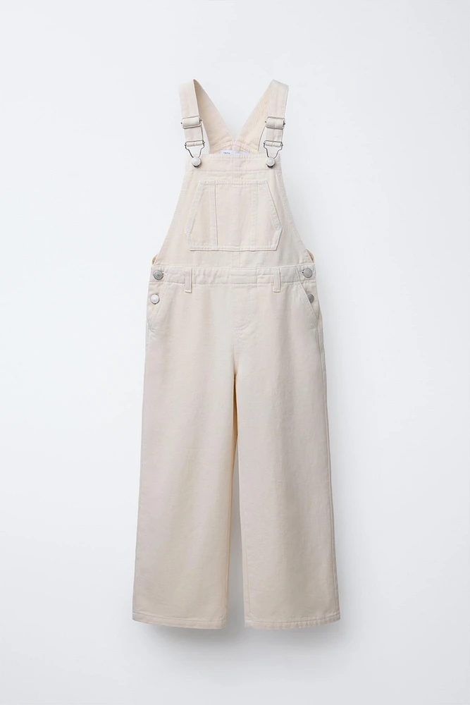 LONG DENIM OVERALLS