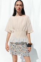 SEQUIN MINI SKIRT