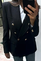 TAILORED DOUBLE BREASTED BLAZER