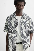 CHEMISE EN SEERSUCKER IMPRIMÉ