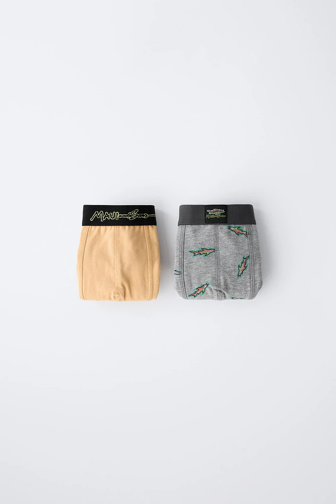 6-14 ANS/ LOT DE DEUX BOXERS MAUI & SONS ®