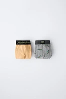 6-14 ANS/ LOT DE DEUX BOXERS MAUI & SONS ®