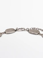 Cascade-effect necklace