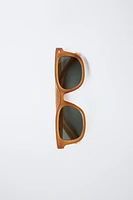 LUNETTES DE SOLEIL CARRÉES MONTURE TRANSLUCIDE