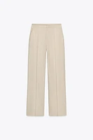PANTALON DROIT EN LIN