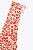 SHORT PRINTED DRESS