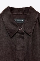 100% LINEN SHIRT ZW COLLECTION