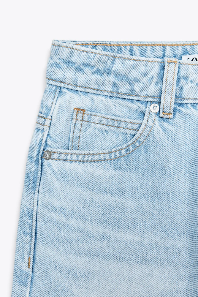 JEAN Z1975 DROIT TAILLE HAUTE LONG