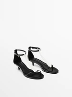 Sandales bride talon