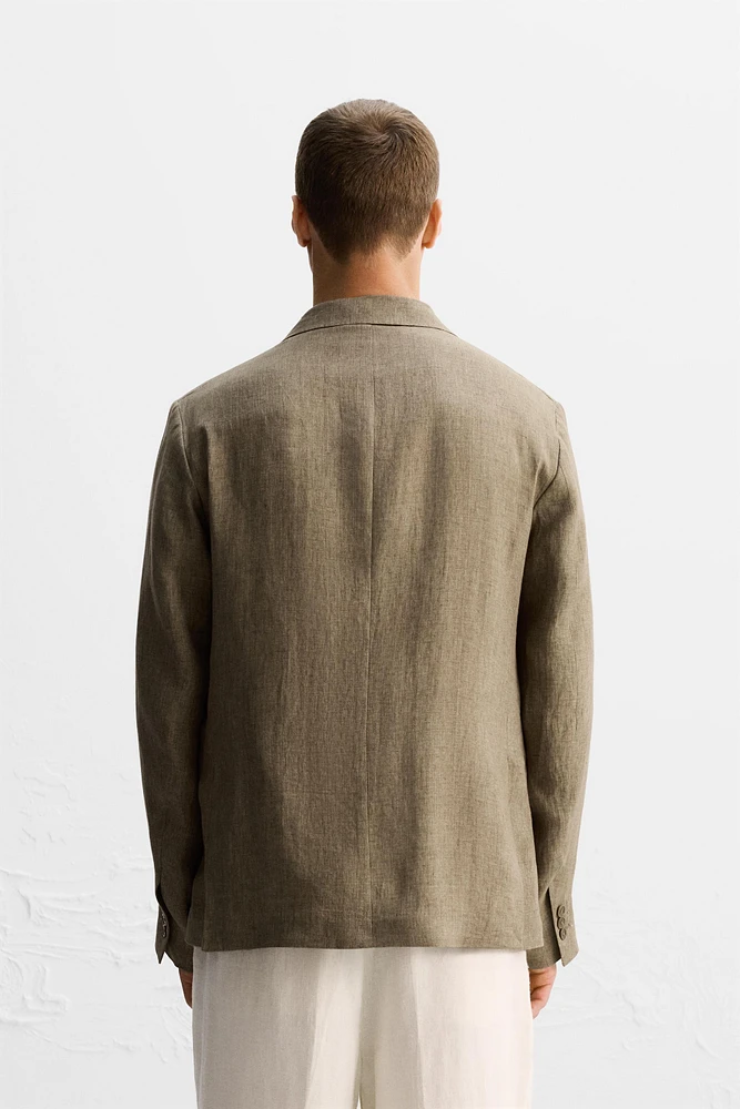 LIMITED EDITION 100% LINEN SUIT BLAZER