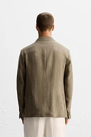 LIMITED EDITION 100% LINEN SUIT BLAZER