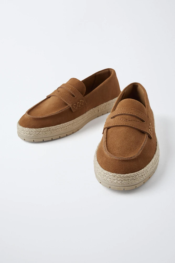 CASUAL SUEDE LOAFERS