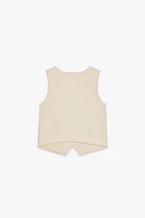 GILET DE TAILLEUR EN LIN