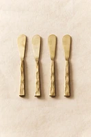 SET OF HAMMERED BUTTER KNIVES (SET OF 4)
