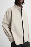 POCKETED RELAXED FIT SHIRT