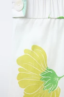 PANTALON DROIT IMPRIMÉ FLEURS