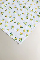 NAPPE COTON ENDUIT CITRONS