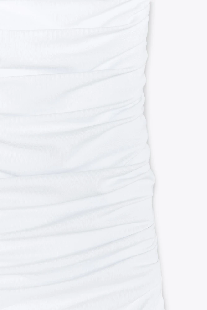 BODY BANDEAU EN POLYAMIDE À PLIS