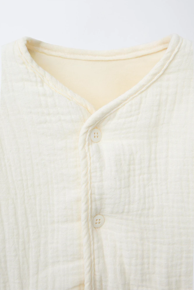 VESTE TEXTURÉE MATELASSÉE