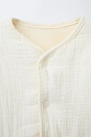 VESTE TEXTURÉE MATELASSÉE