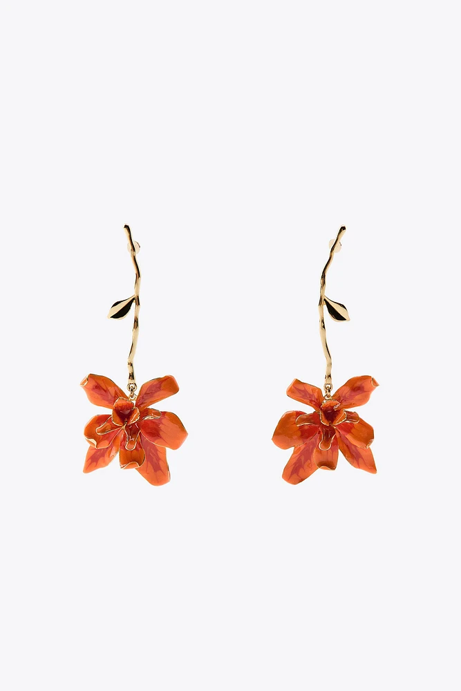 BOUCLES D'OREILLES TIGE FLEUR