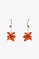 BOUCLES D'OREILLES TIGE FLEUR
