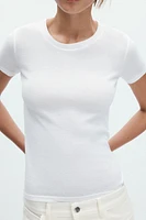 SHORT SLEEVE COTTON T-SHIRT