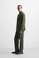 DOUBLE BREASTED SUIT BLAZER
