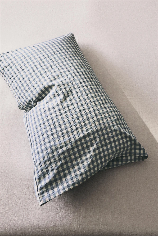 TAIE D’OREILLER COTON VICHY