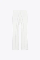 HIGH-WAISTED STRAIGHT LEG PANTS