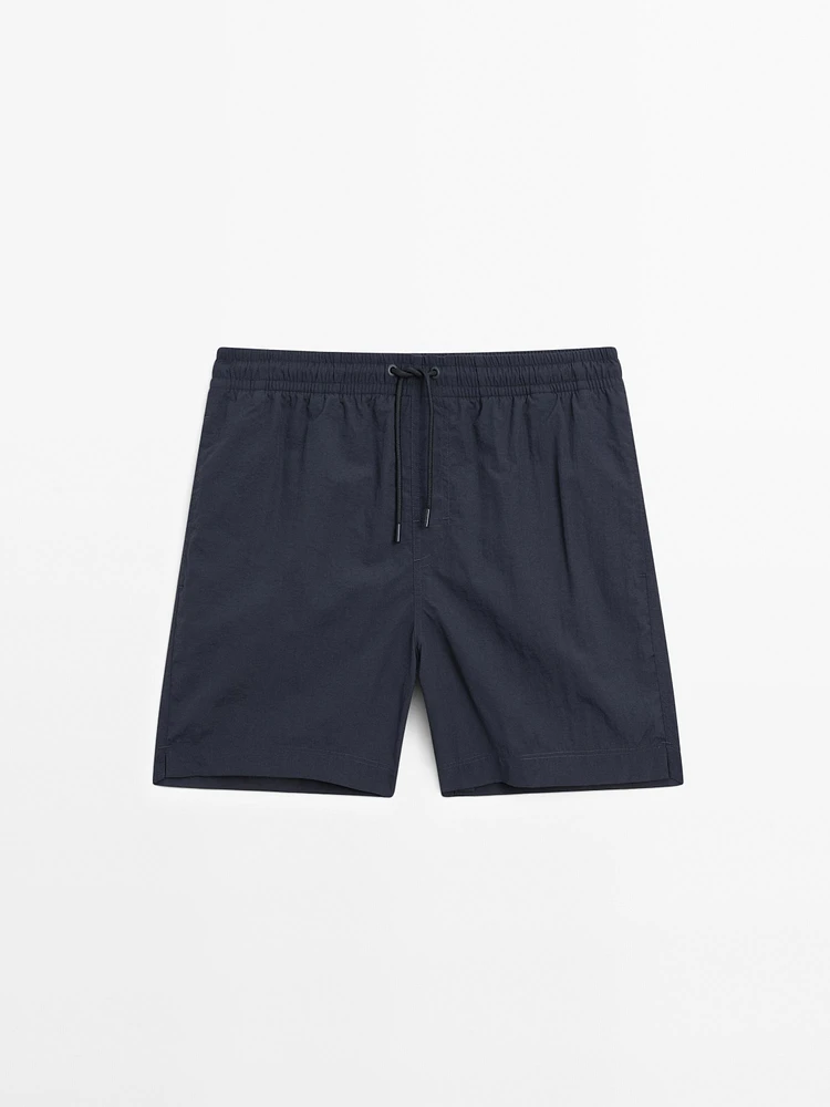 Short de bain uni